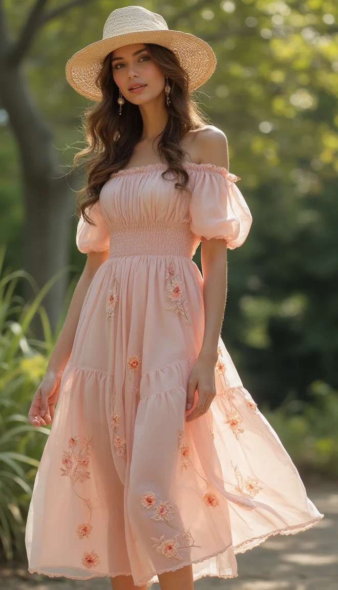 Romantic Hues and Whimsical Details