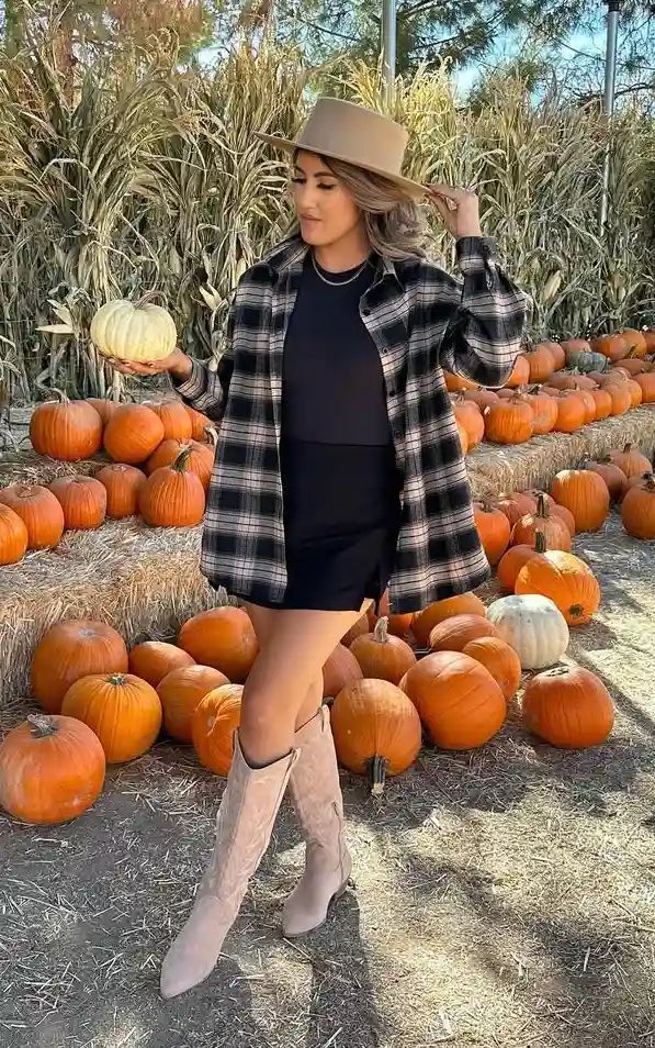 Rustic Chic Pumpkin Patch Seasonal Outfits