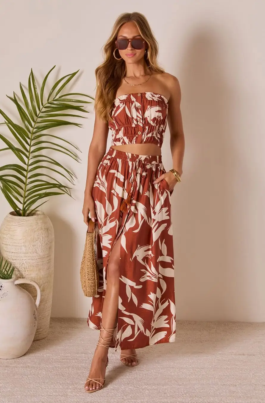 Rustic Elegance Boho Summer Outfit