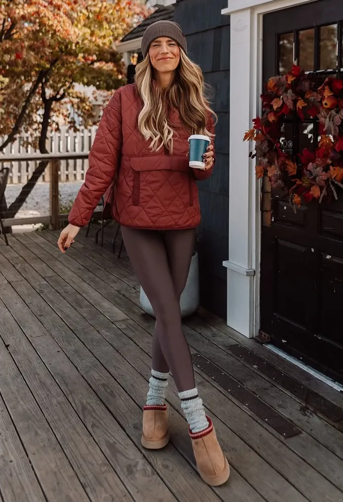 Rustic Fashion Charm Cozy Seasonal Outfit