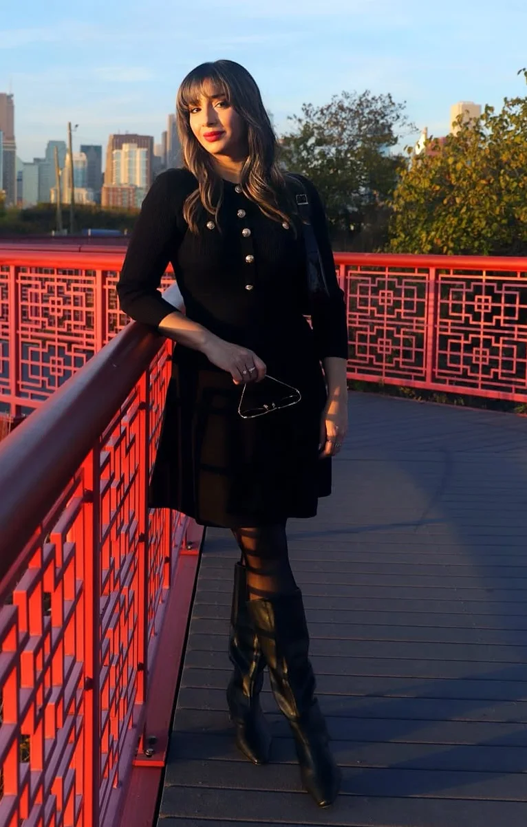 Sleek Elegance Cozy Seasonal Outfit