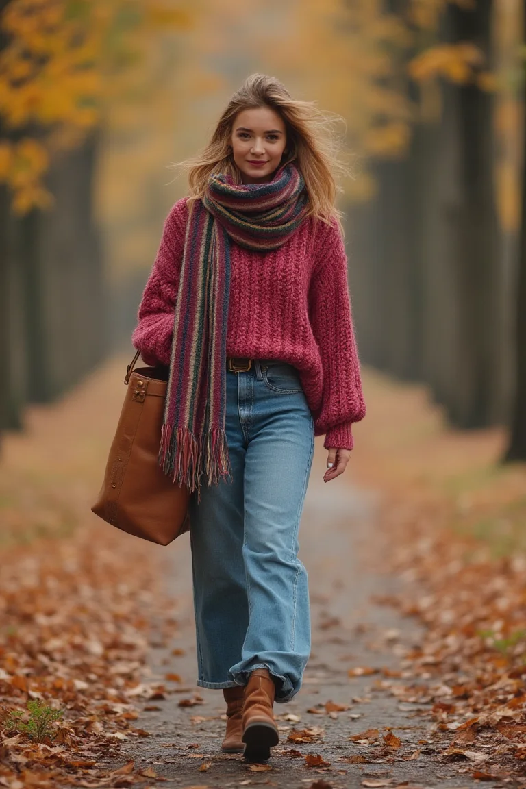 Soft Serenity Layered Fall Outfit Grace