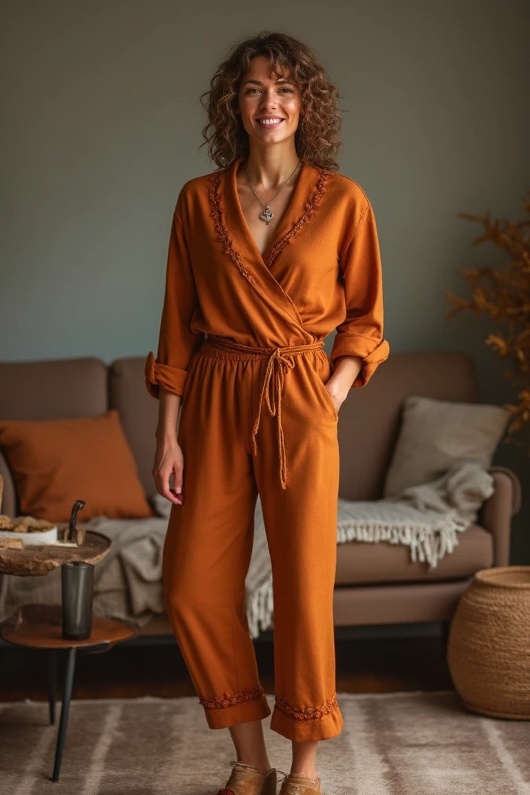 Sunny Yellow The Bright Wave of Summer Lounge Wear Set