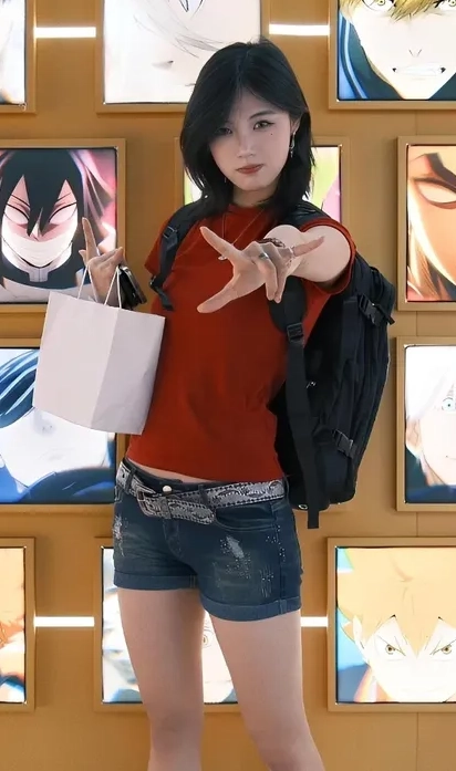 Vibrant Pop Culture Seasonal Tomboy Outfit