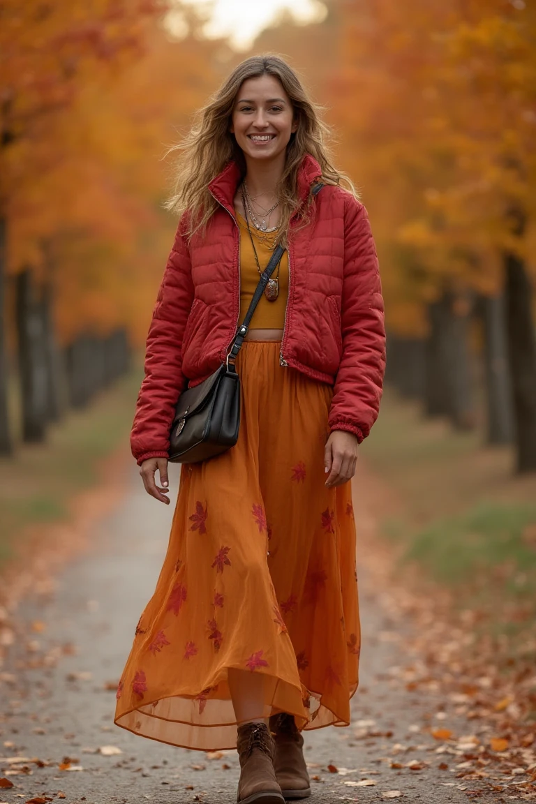 Vibrant Velvet Seasonal Outfit