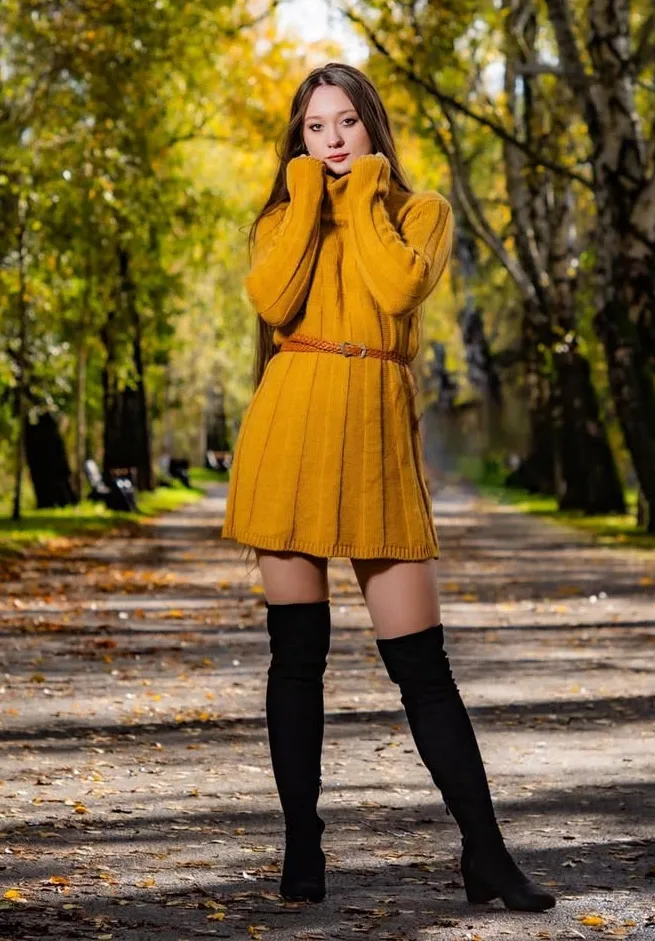 Warm Tones Cozy Seasonal Outfit
