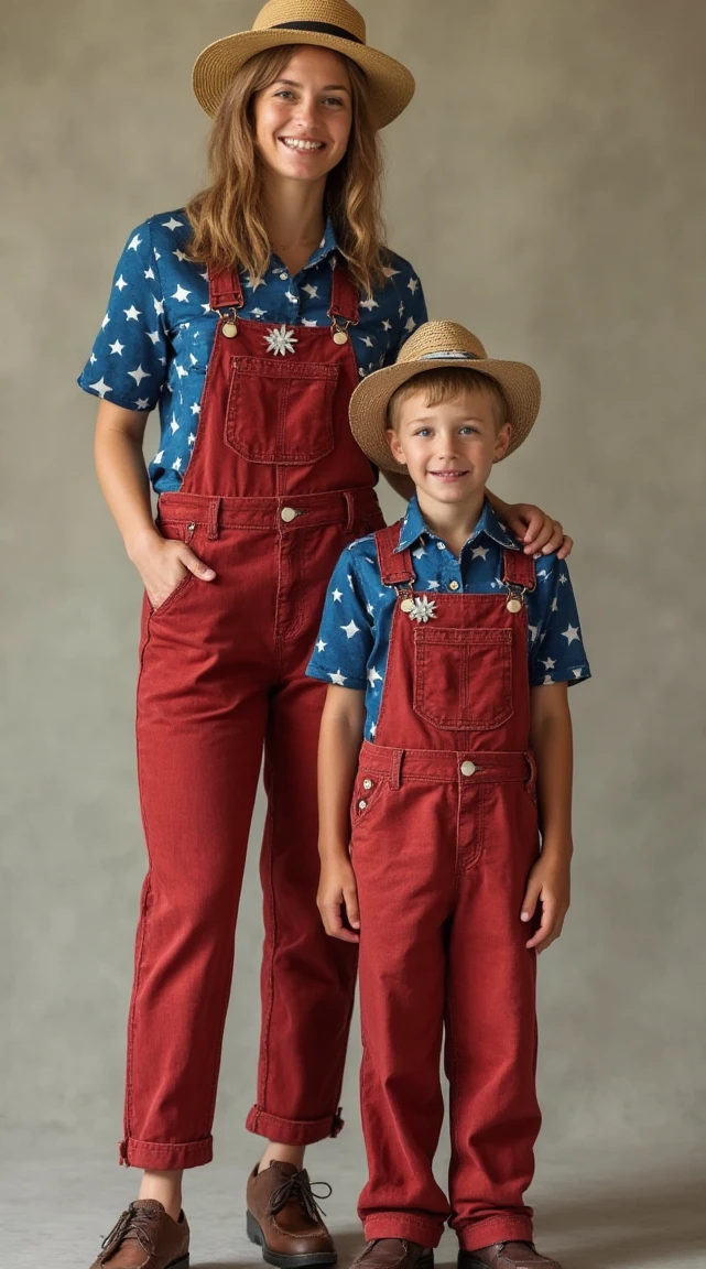 Whimsical Overalls for Your 4th of July