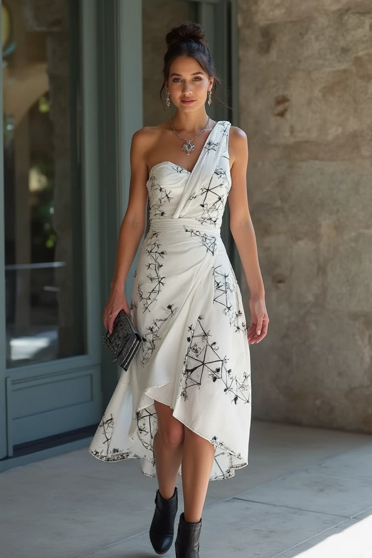 White Artistry Exquisite Transitional Dresses for Women