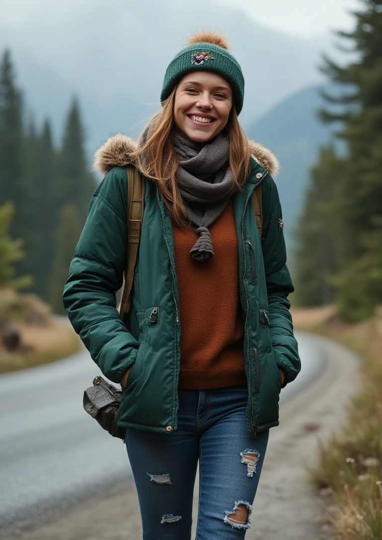 Winter Road Trip Outfit
