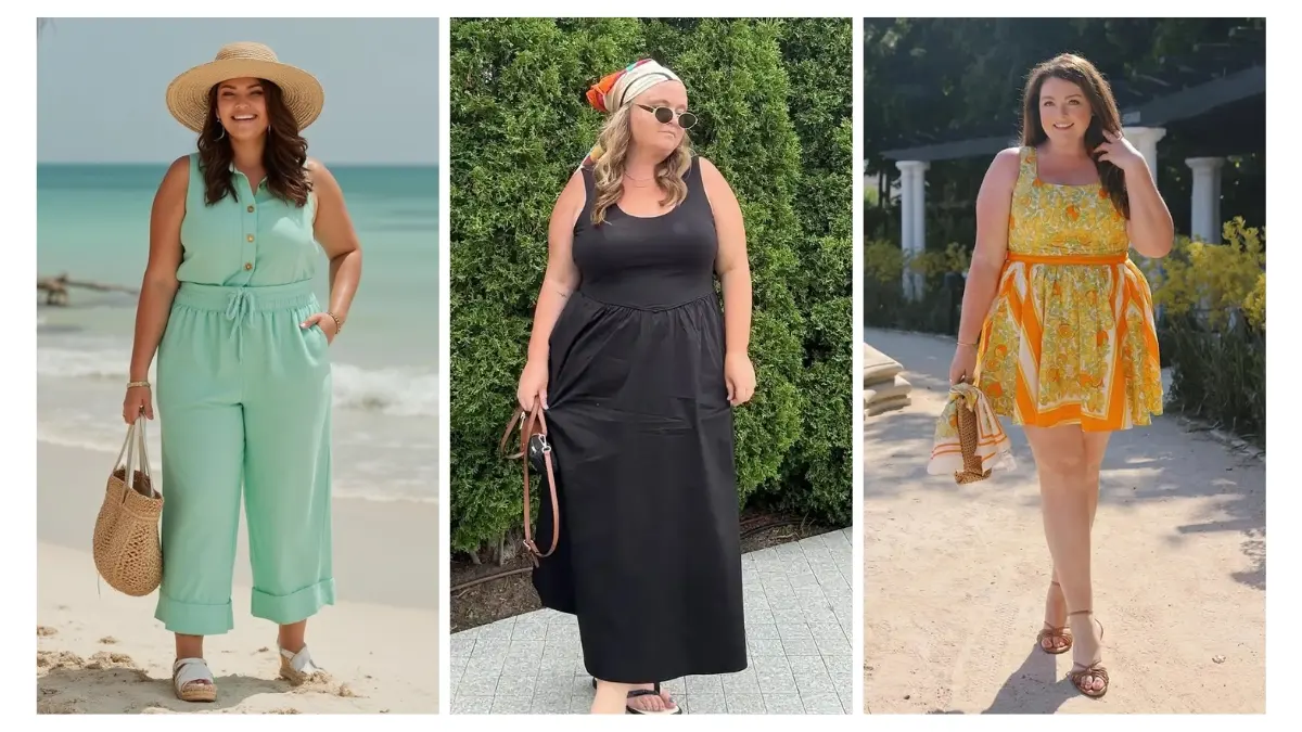 Plus Size Summer Vacation Outfits