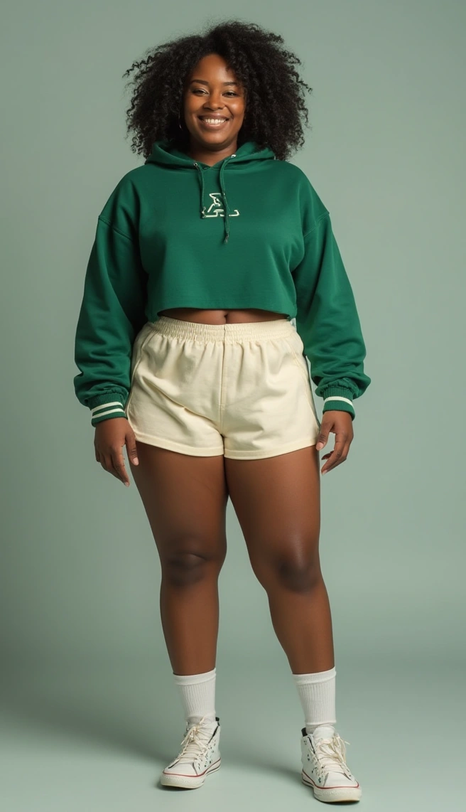 All-Season Hoodie Set for Black Women