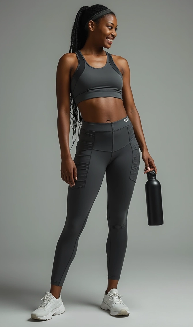 All-Season Leggings Set for Black Women