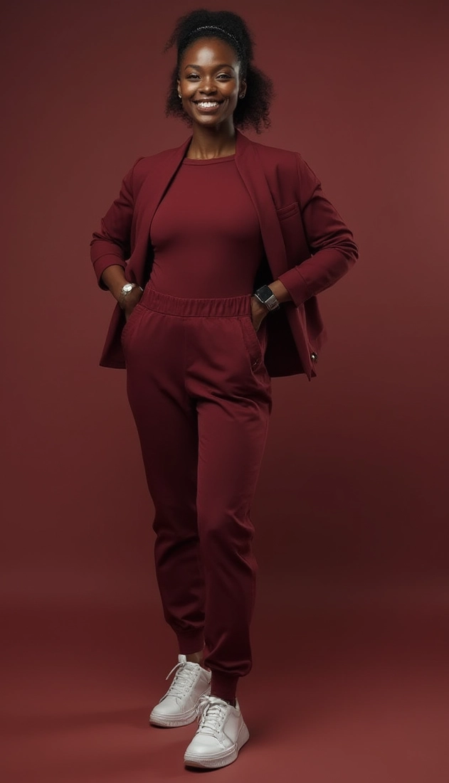 All-Season Tracksuit for Black Women