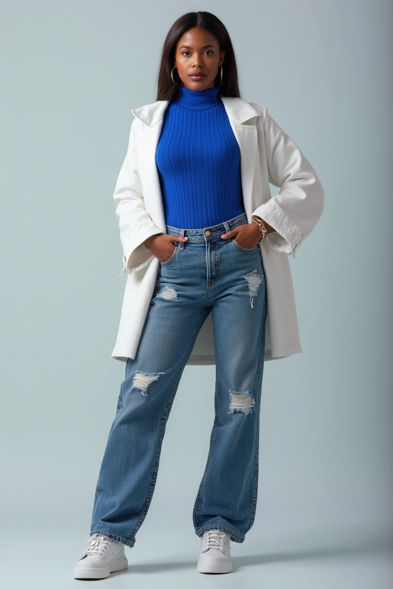 Bold Colors & Relaxed Denim for Women