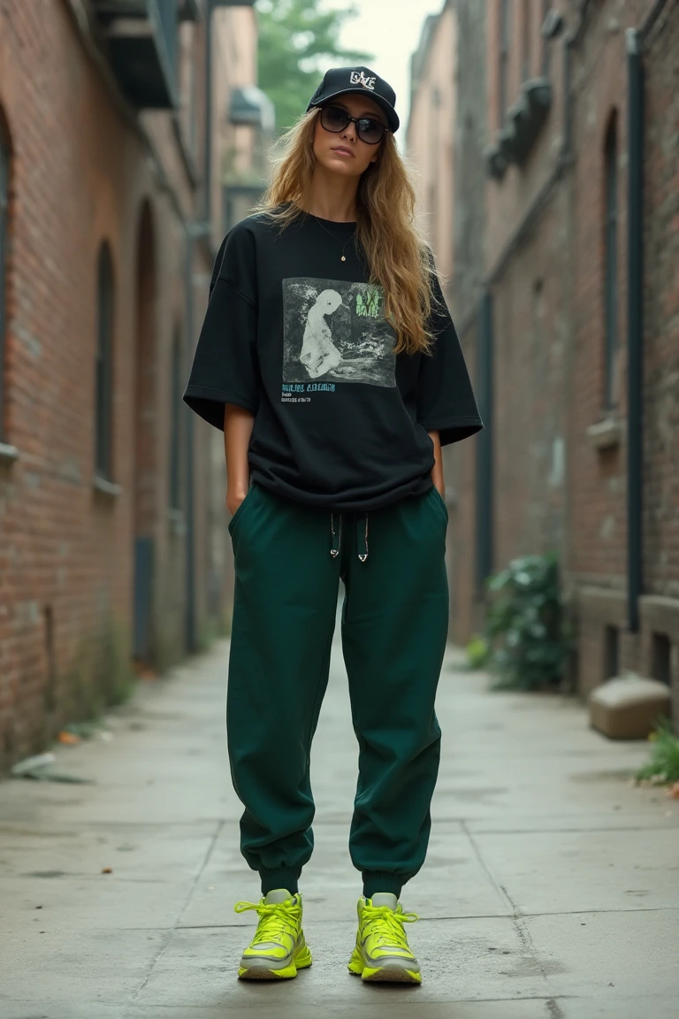 Bold Green Urban Grit Seasonal Outfit