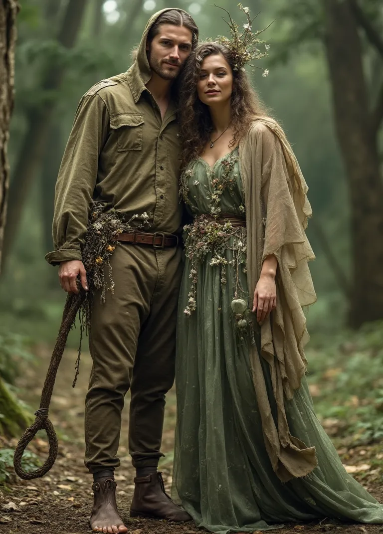 Couple's Guide to Forest-Inspired Halloween Style