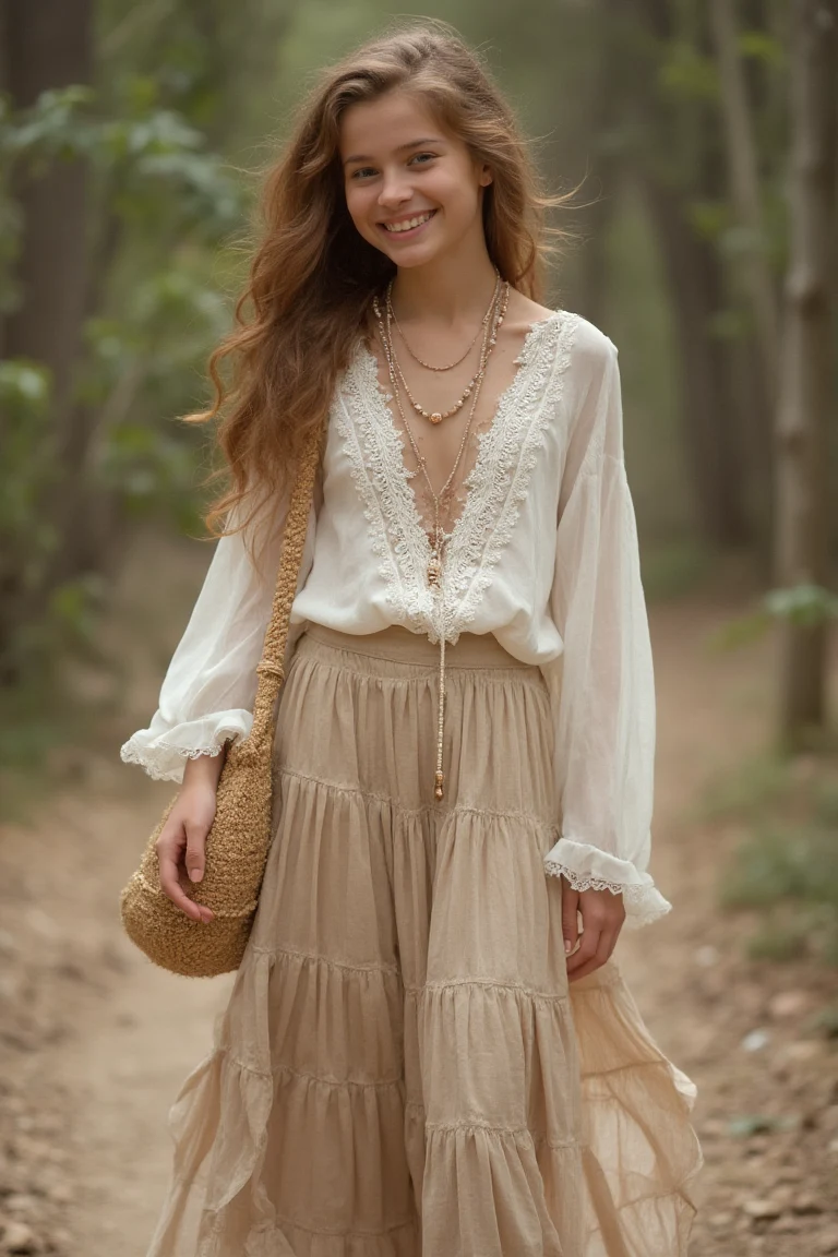 Cozy Earth-Tone Style Classy Teen Autumn Outfits