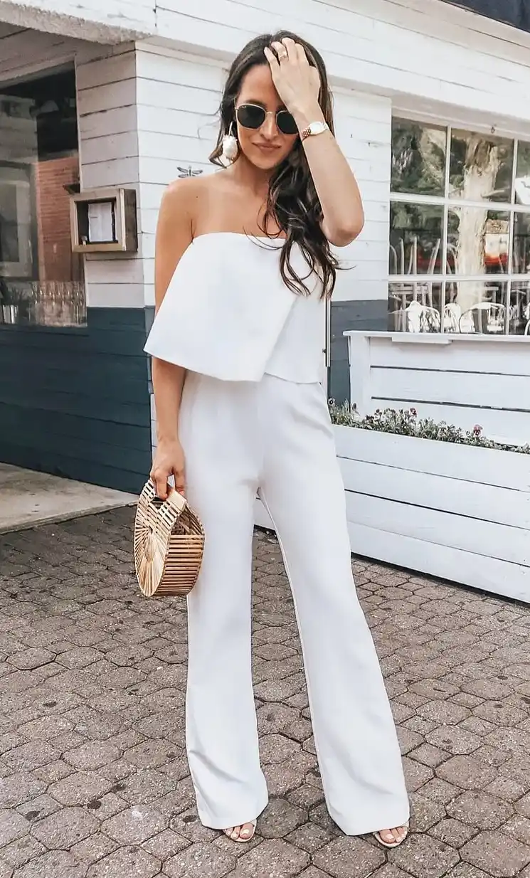 Crisp White Elegance A Timeless Summer Outfit