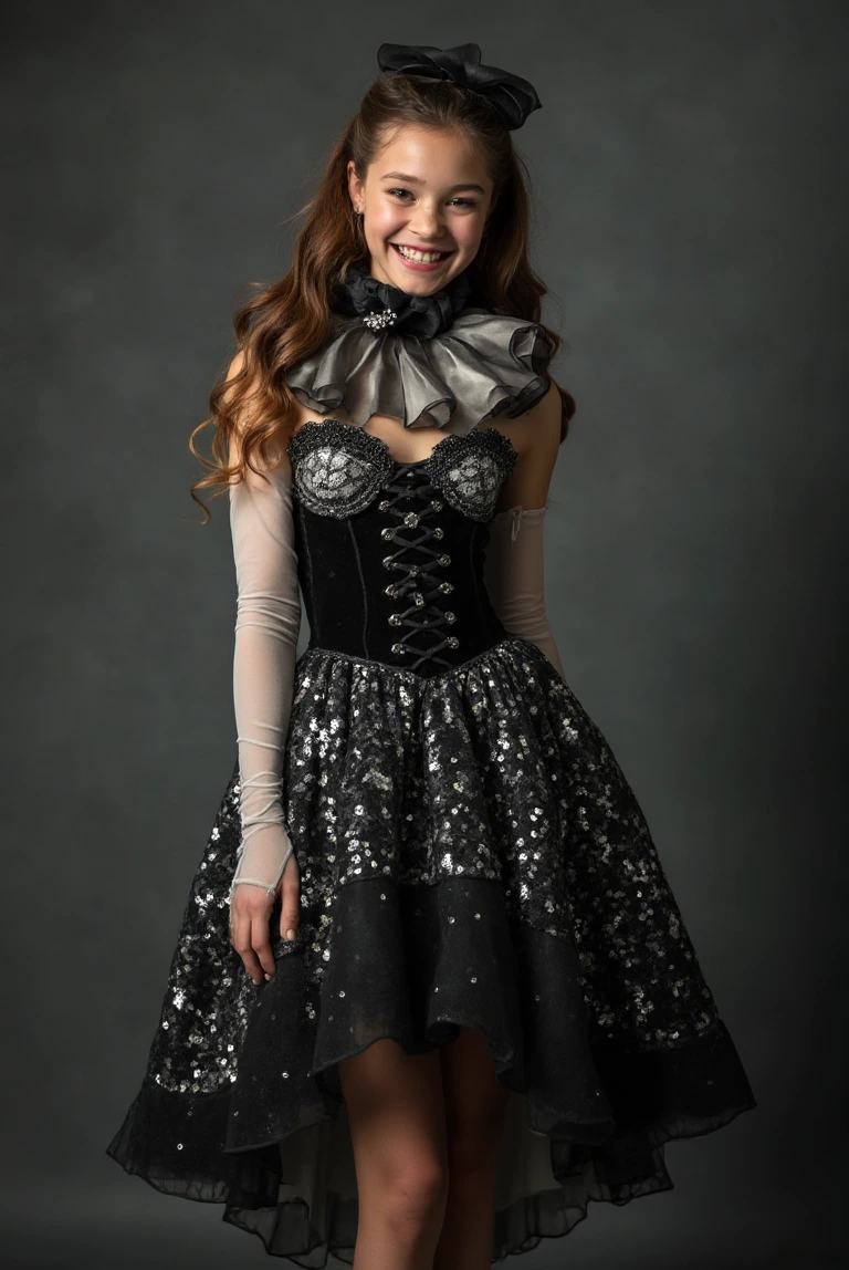 Dark Romance Goth-Glam Halloween Style