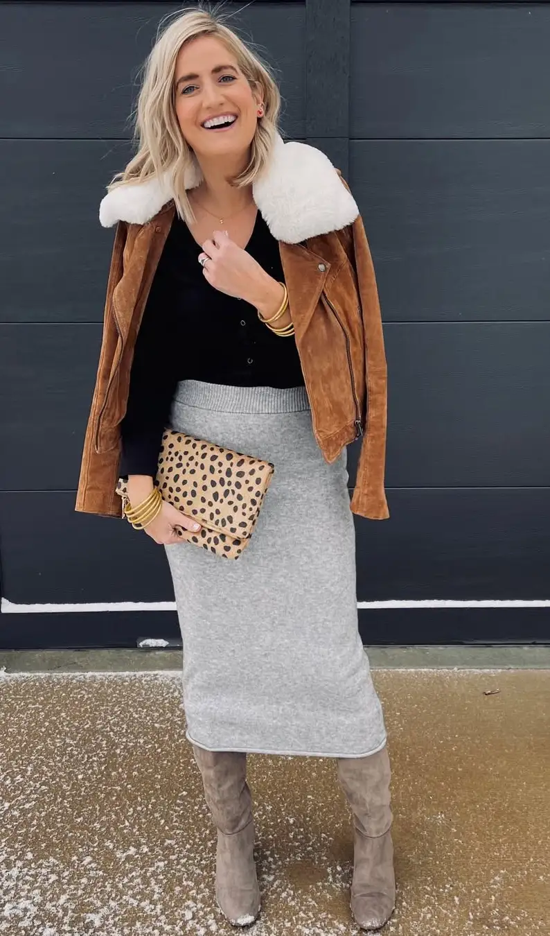 Earthy Tones Blend Seasonal Outfit Coziness