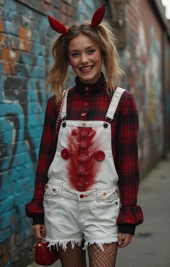 Effortless & Edgy Halloween with a Punch
