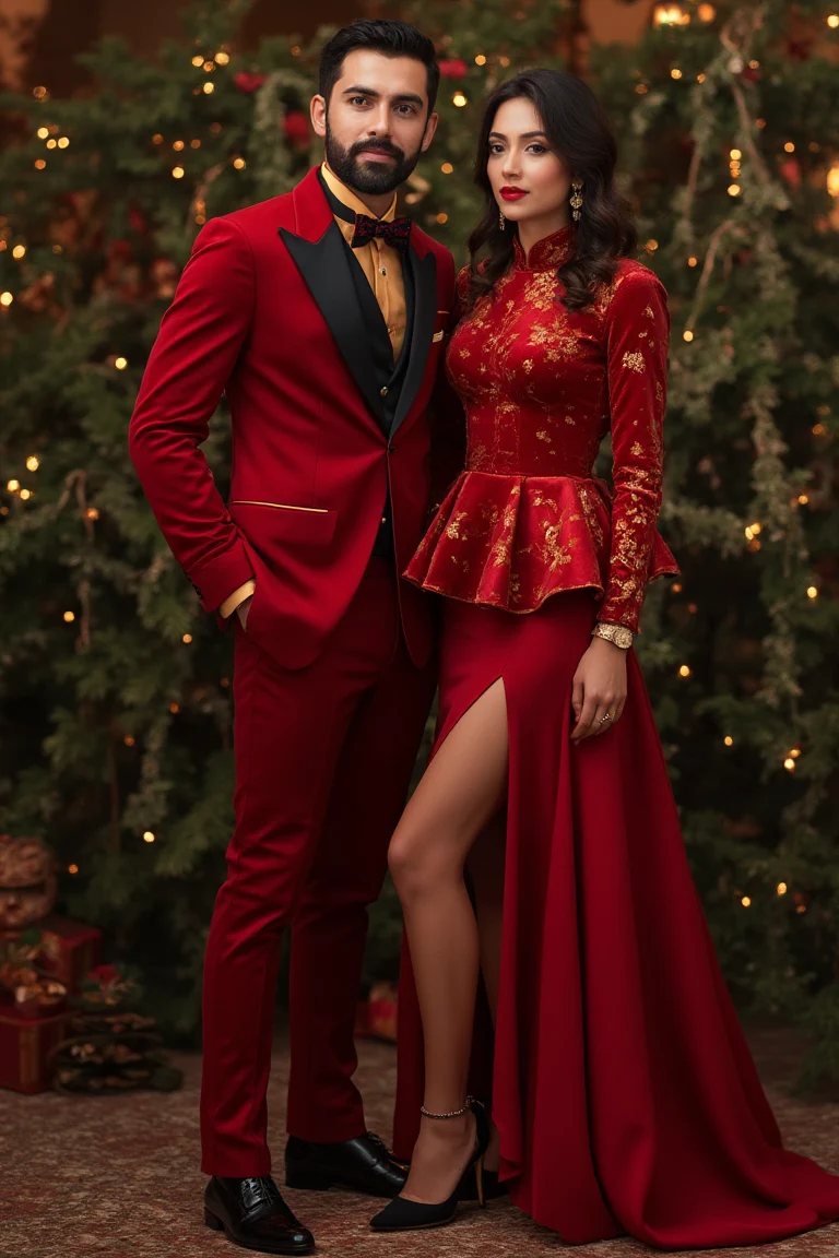 Gleaming Urban Seasonal Christmas Outfits
