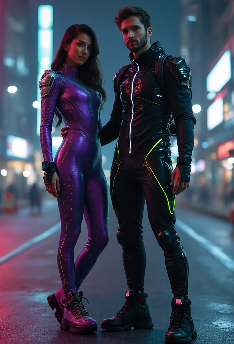 Guide to Cyberpunk-Inspired Couple's Style