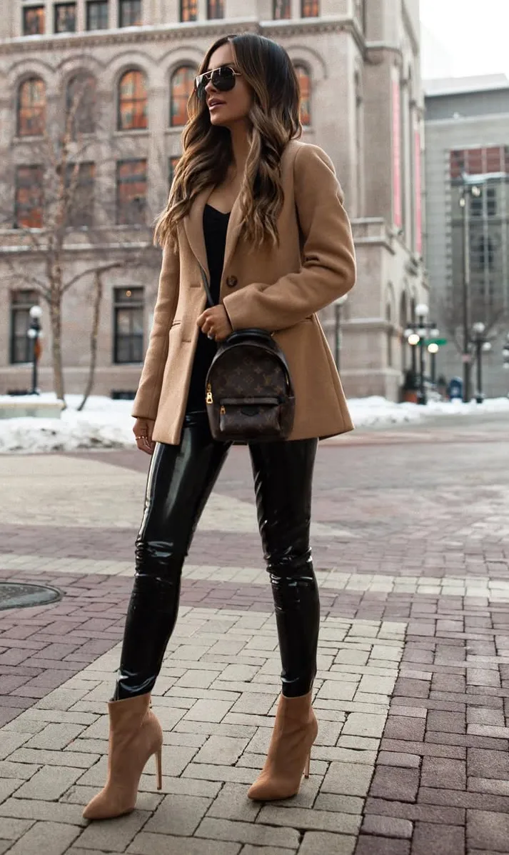 Neutral Chic Fusion Seasonal Outfit Harmony