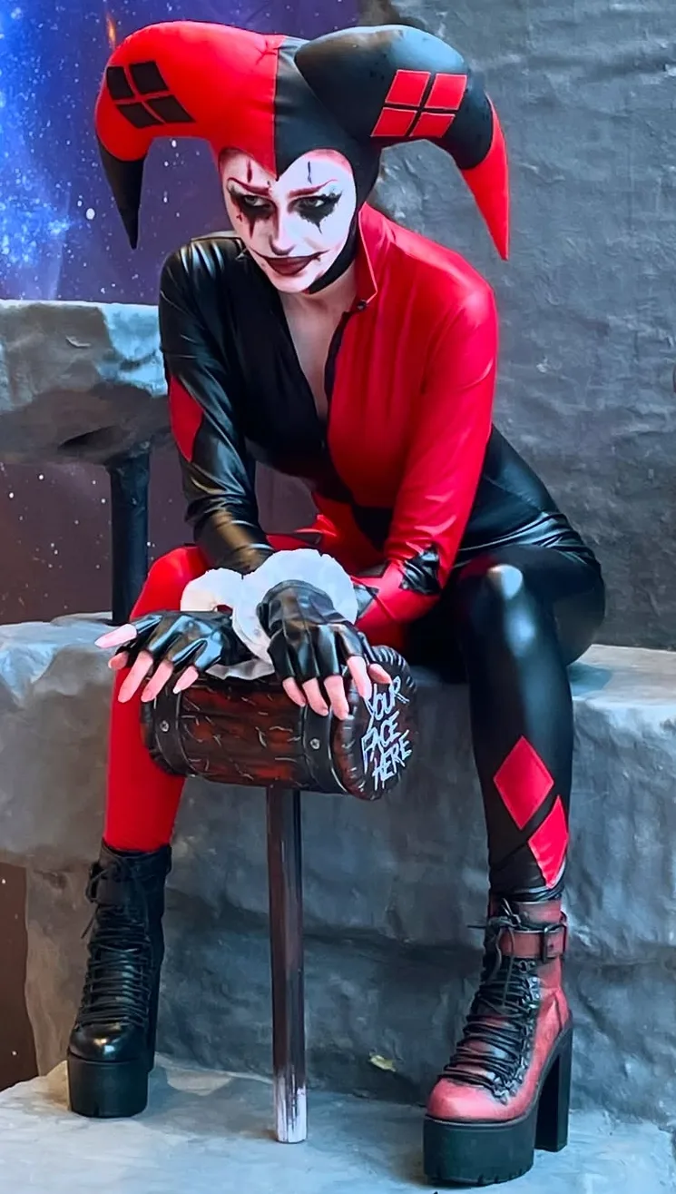 Psychologically Sinister Harlequin Ensemble