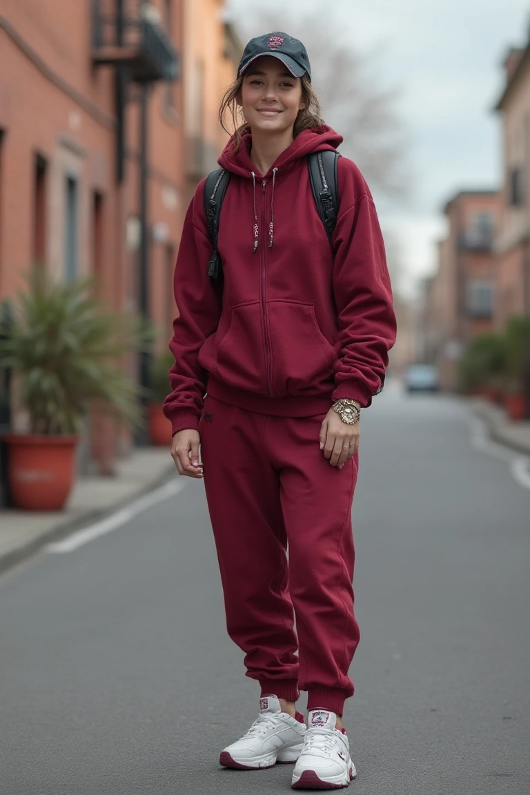 Rich Burgundy Urban Flow Seasonal Outfit