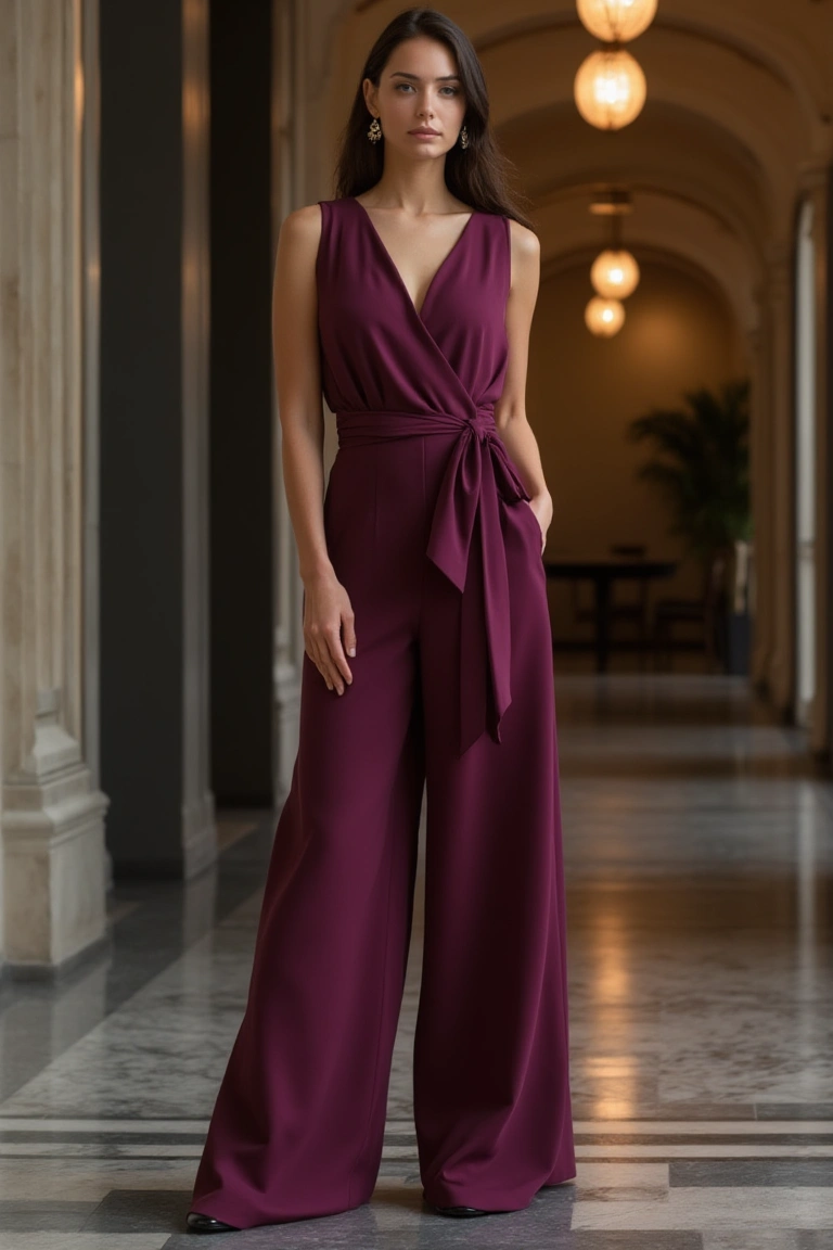 Rich Plum Sophistication A Timeless Seasonal Outfit