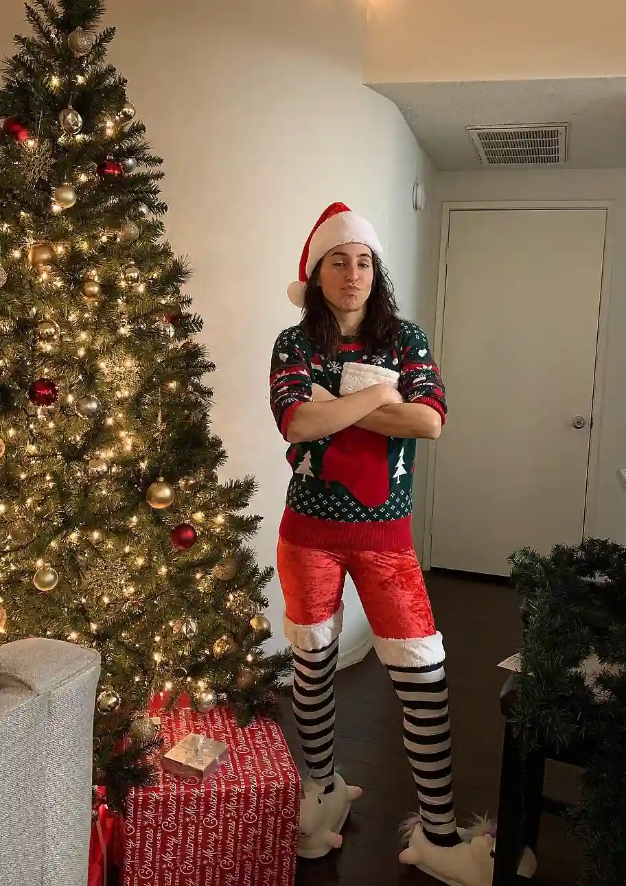 Sassy Stripes Meet Festive Fun Seasonal Elf Attire