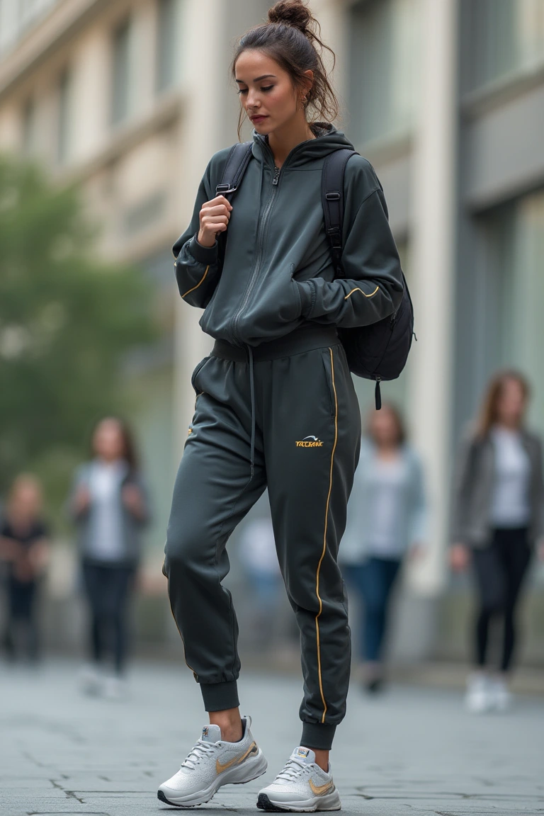 Sleek Olive Sport An Activewear Fashion Statement