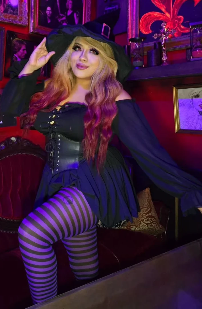 Spooky Yet Chic Ensemble