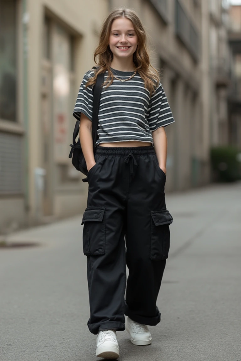 Striped Casual Style Classy Teen Urban Outfits