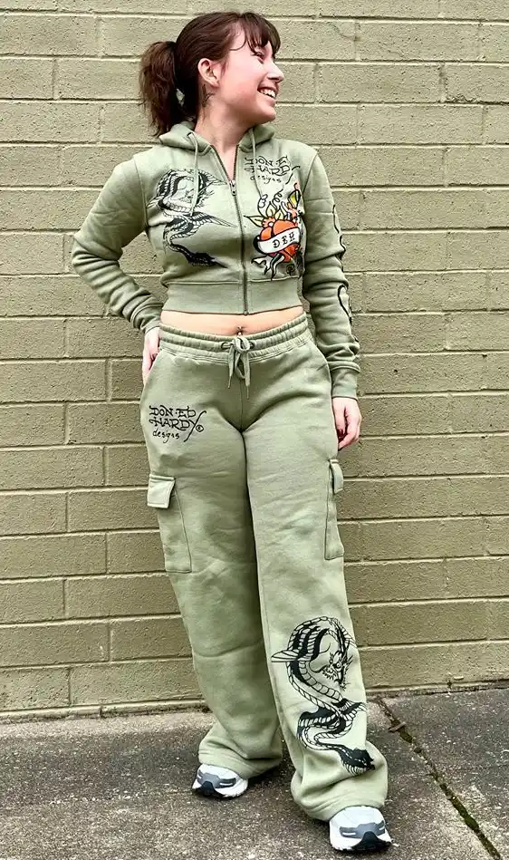 The Bold and Edgy Sweat Suit Trend