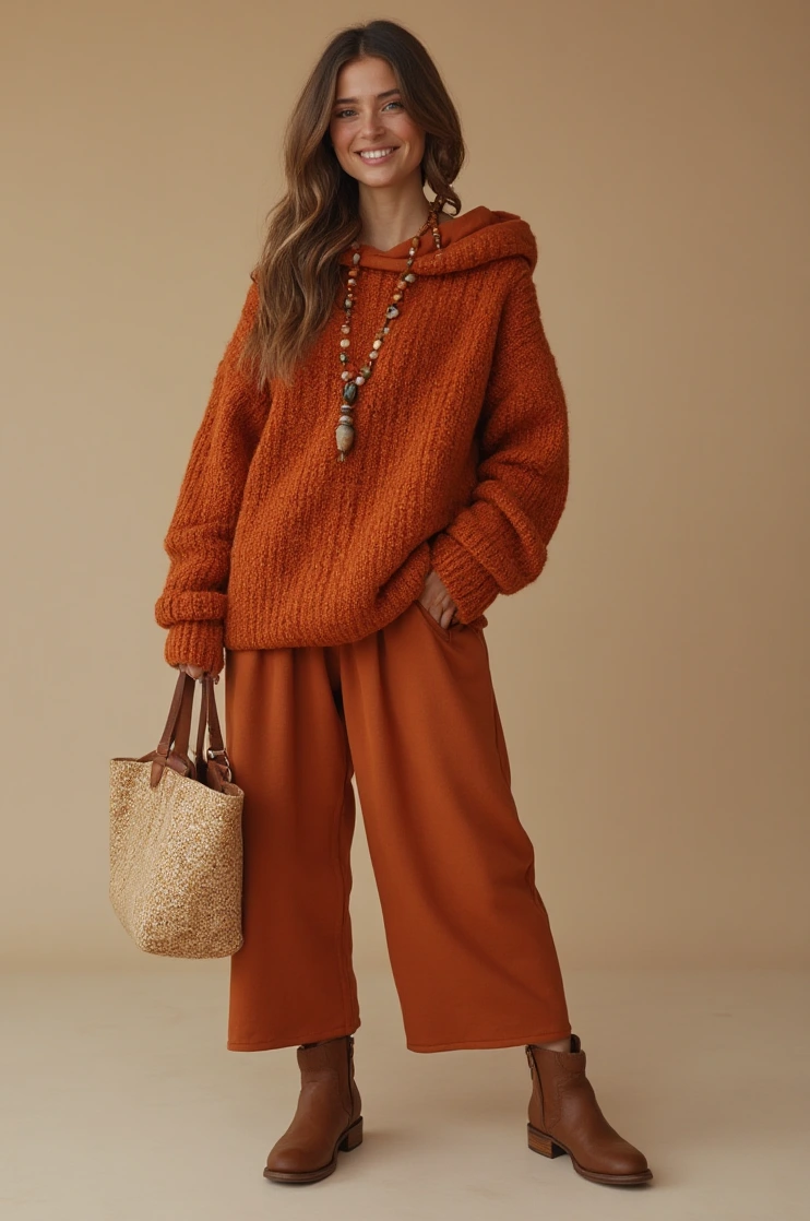 The Cozy Warmth of an Autumnal Sweat Suit