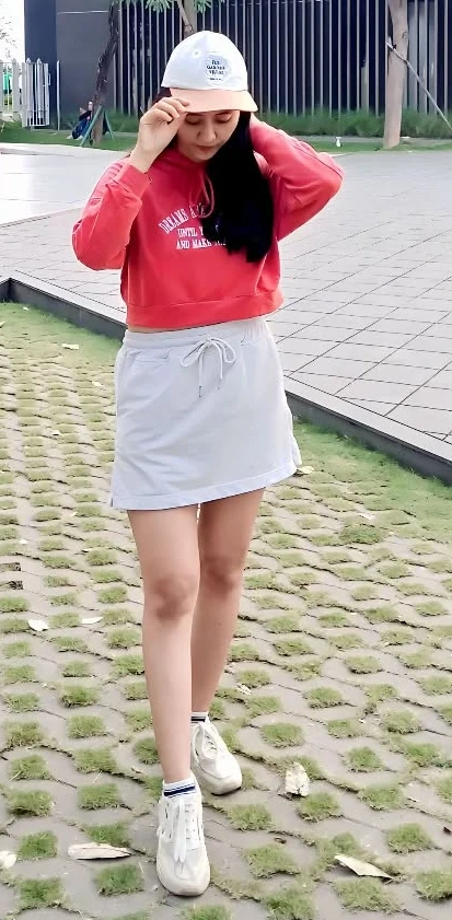 The Sporty Skirt Look