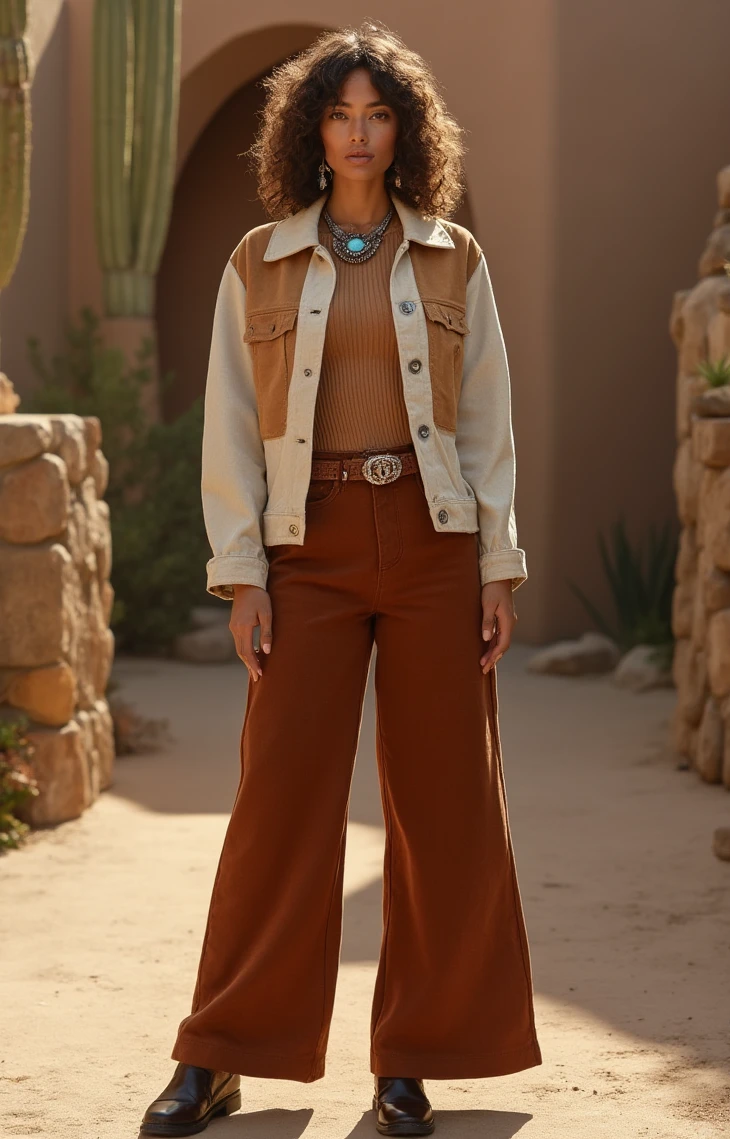 Western Leather Revisited in Earthy Tones