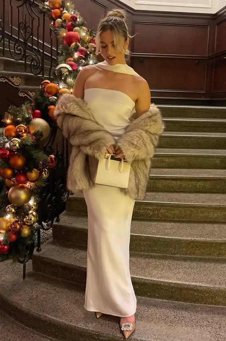 Winter Whimsy Timeless Seasonal Party Outfit