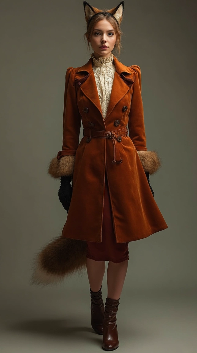 Chic, Vintage-Inspired Halloween Outfit