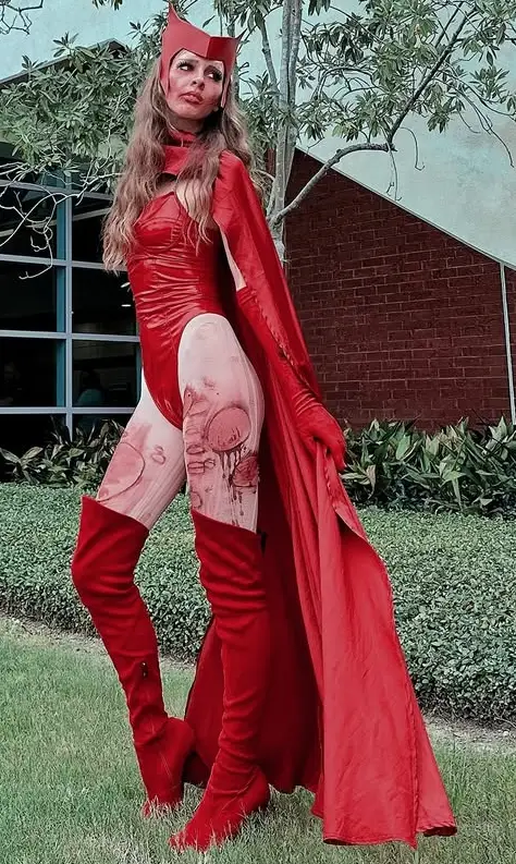 Crimson Curse The Scarlet Witch's Undead Embrace