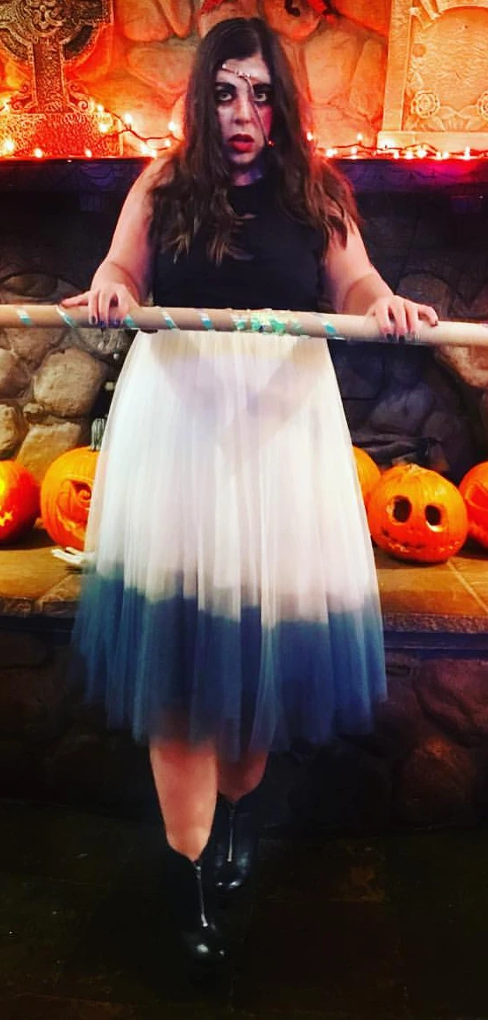 Haute Horror The Undead Ombre Gown