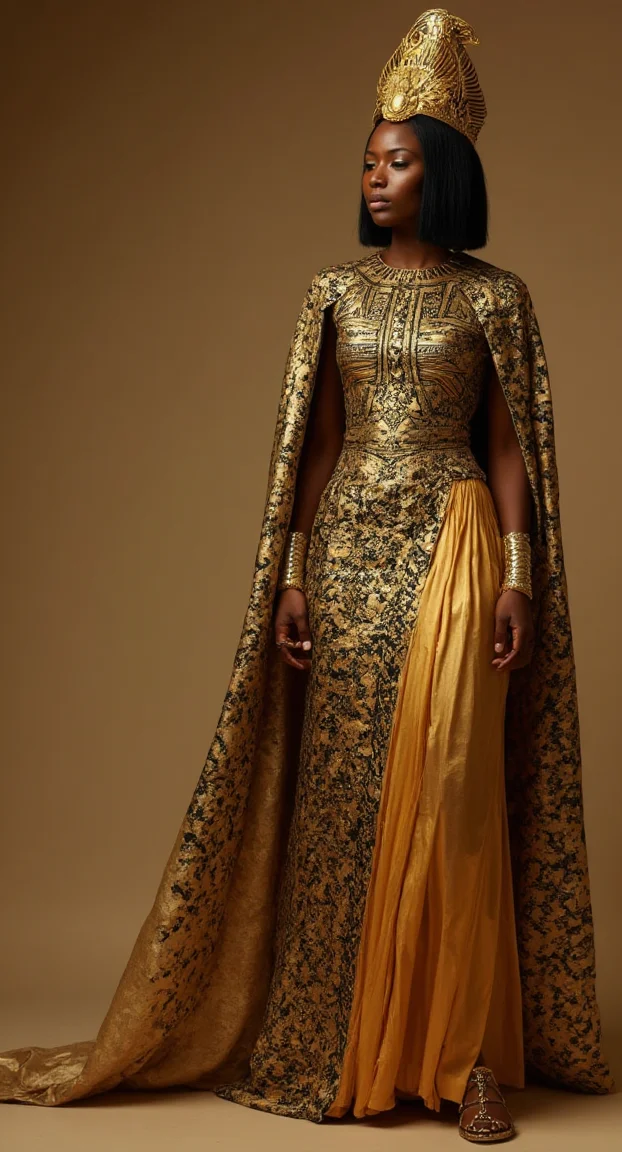 Regal and Timeless Egyptian-Inspired Costume