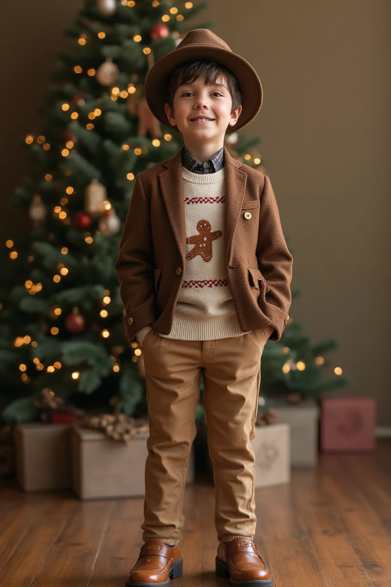 Retro Cool Earthy Tones Seasonal Outfits for Kids
