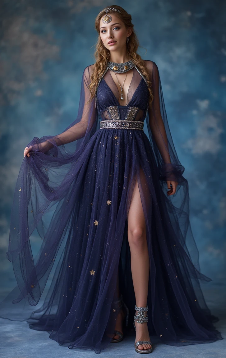 Stellar Gown for the Modern Goddess