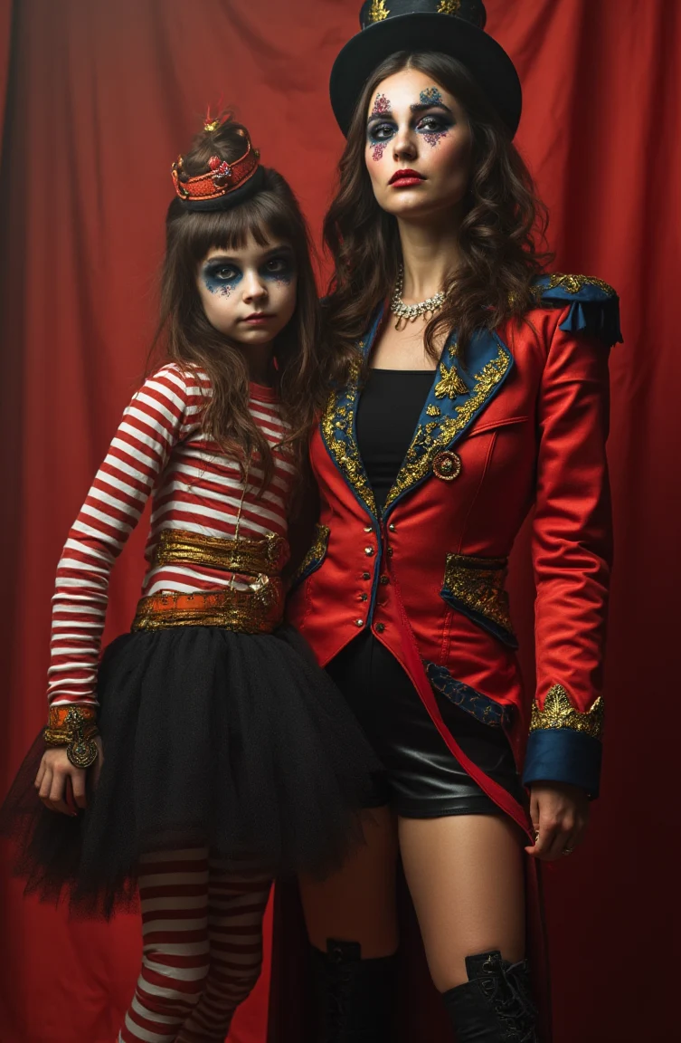 Theatrical Mother-Daughter Moment