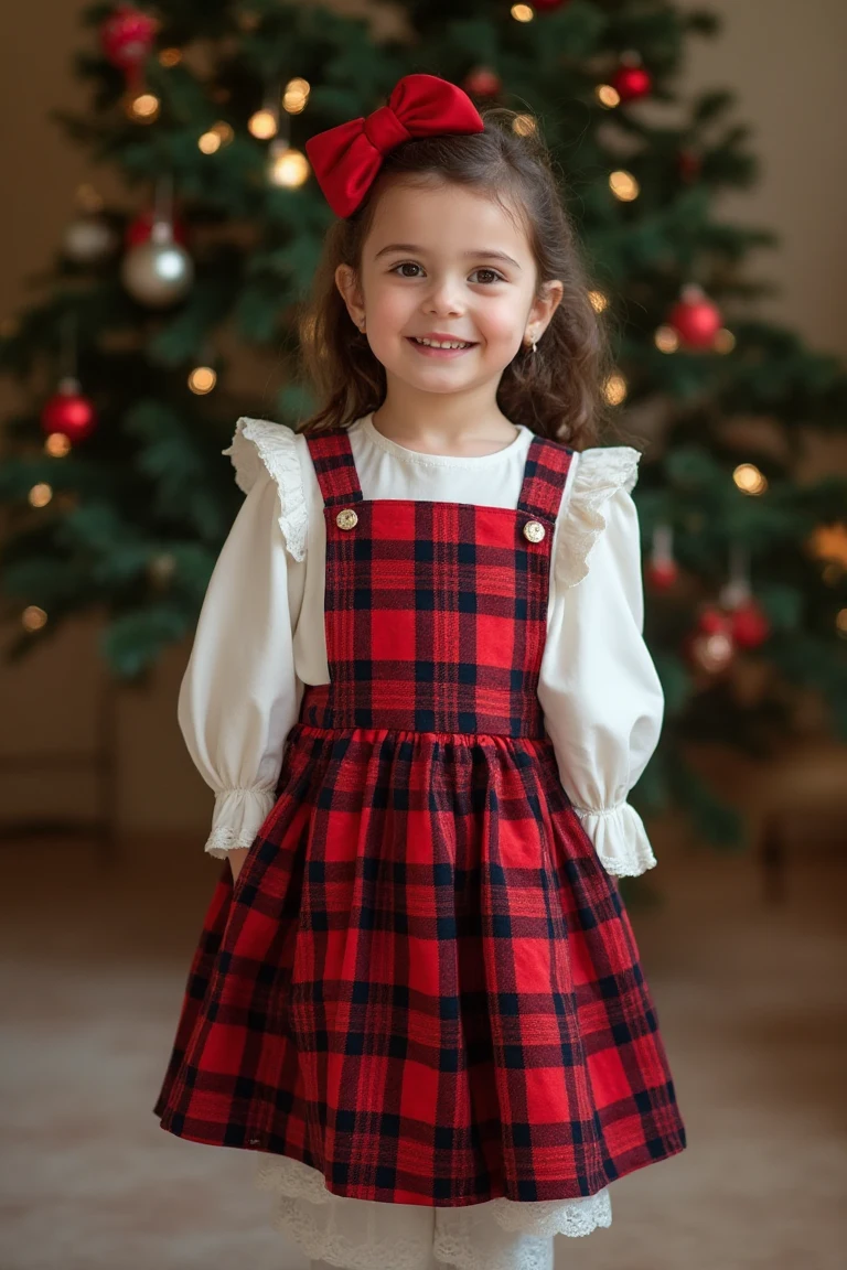 Timeless Plaid Vibrant Colors Seasonal Outfits for Kids