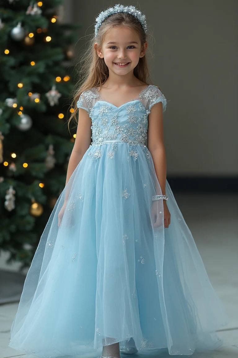 Whimsical Winter Soft Colors Seasonal Outfits for Kids